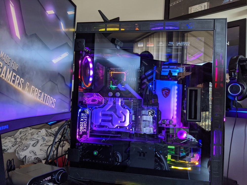 Super clean glass, smoked finish