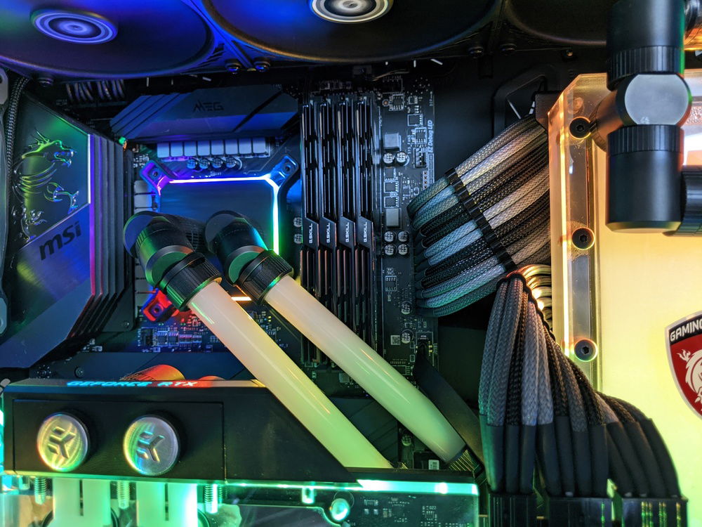 Built these cables myself.