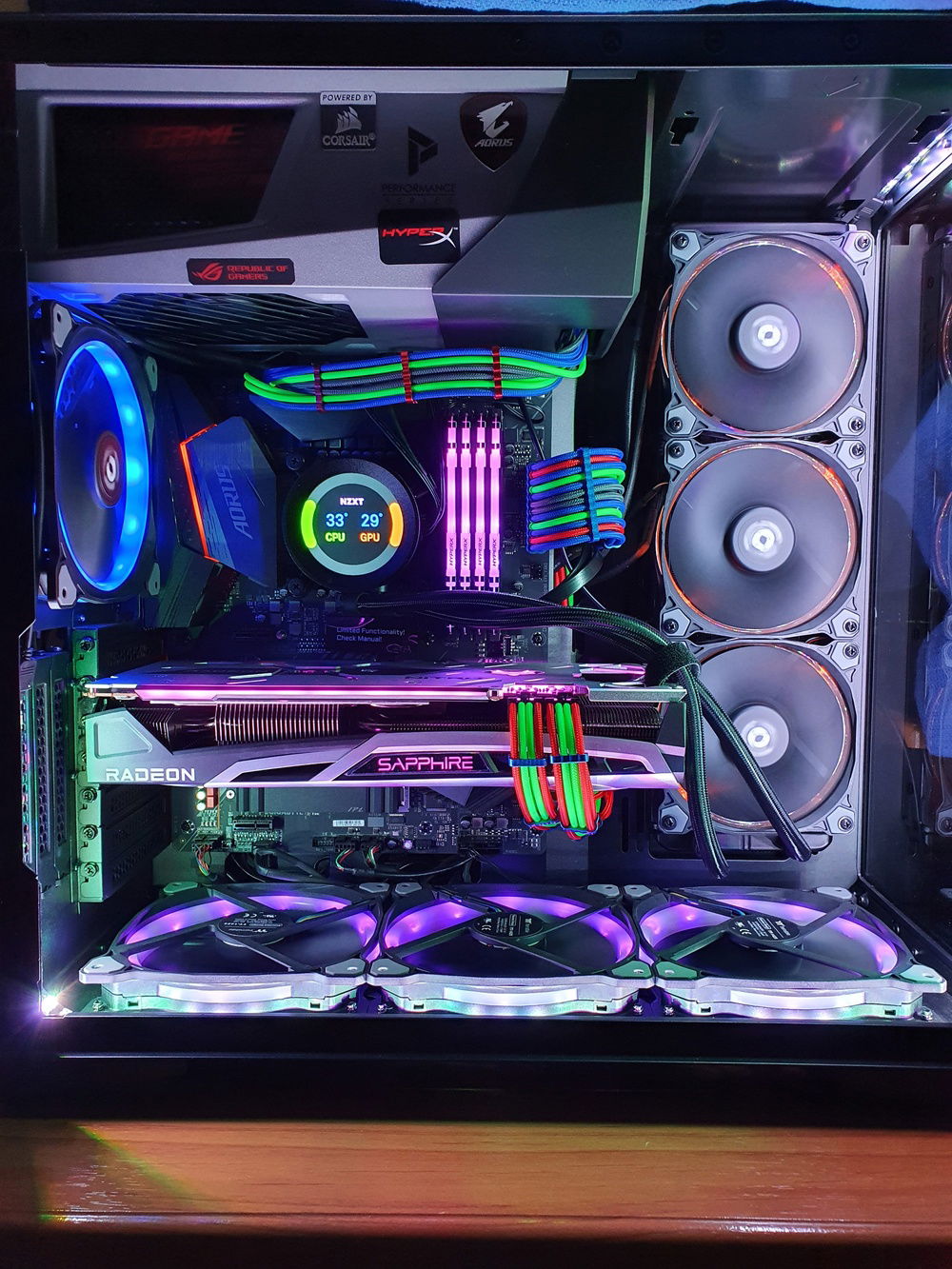Model: ASUS® - ROG Strix 1000 Gold
Cable Sleeve: ModMesh
Type: custom