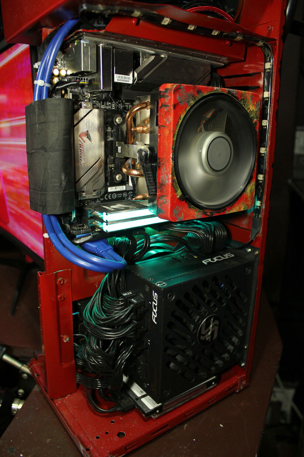 updated internals, mobo side