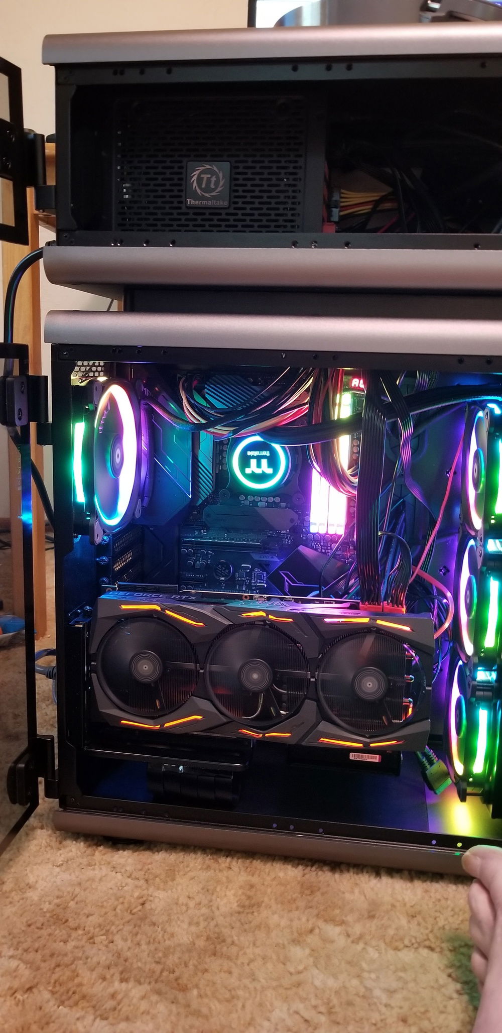 Daylight close up of build