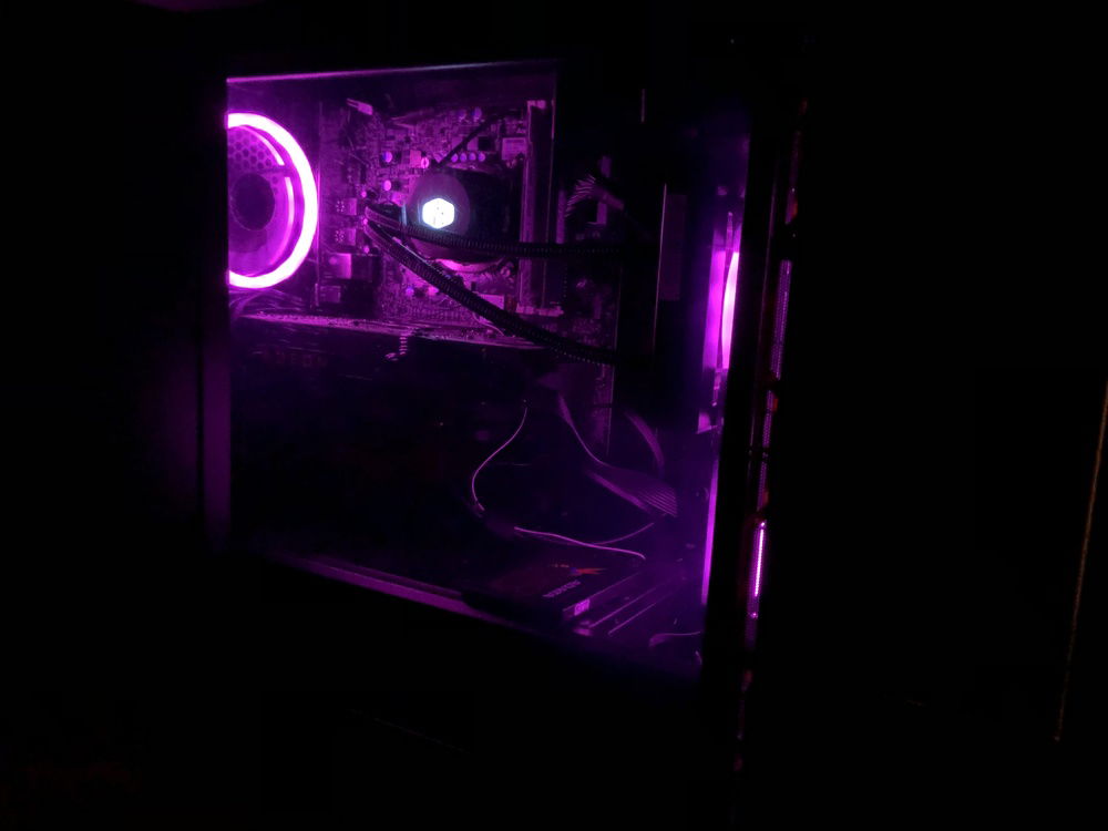 Lights out. Also bad quality