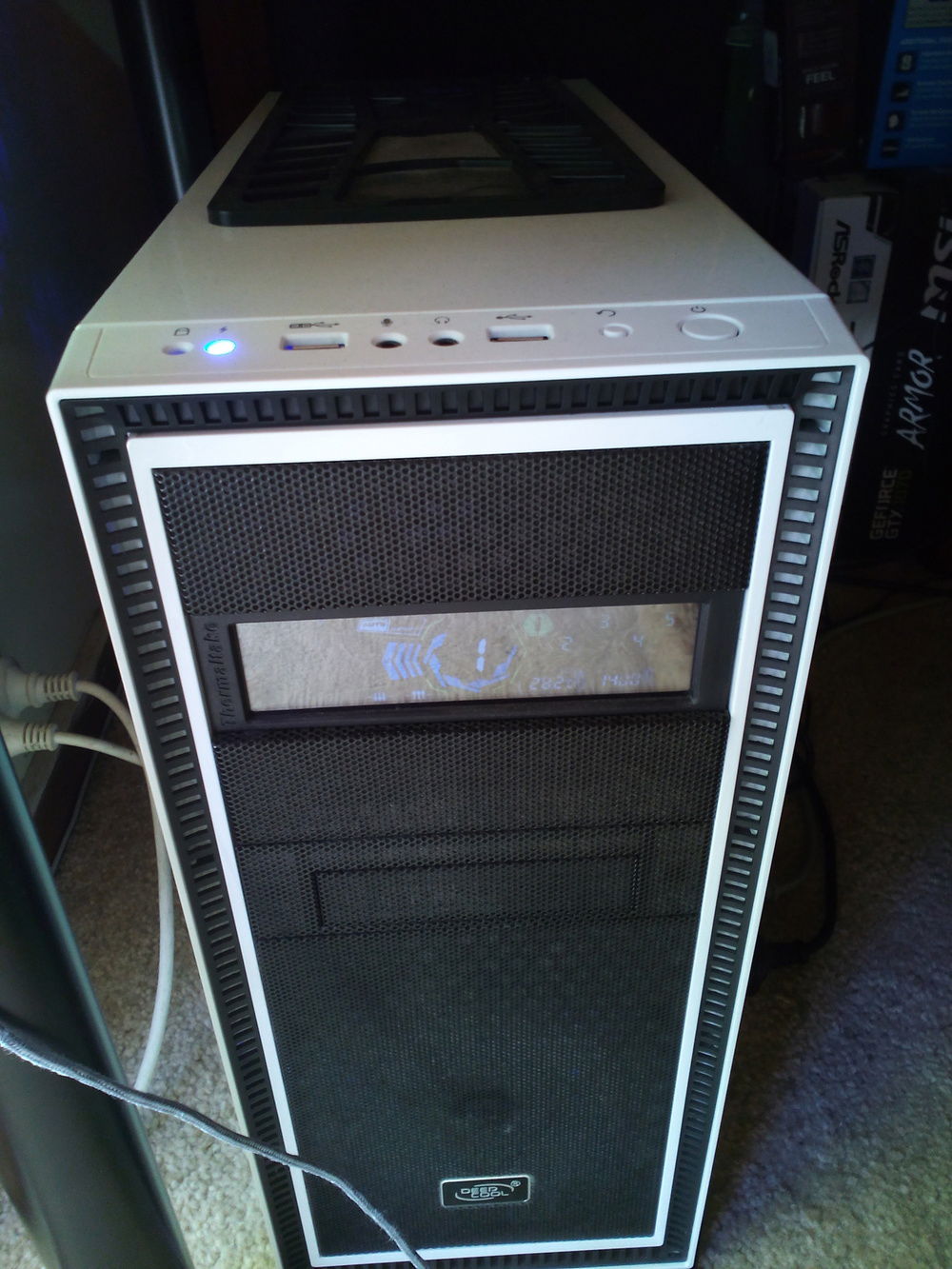 Front of case. (Sorry it's a bit dusty)