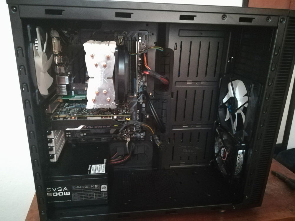 A fresh image from when a changed the case