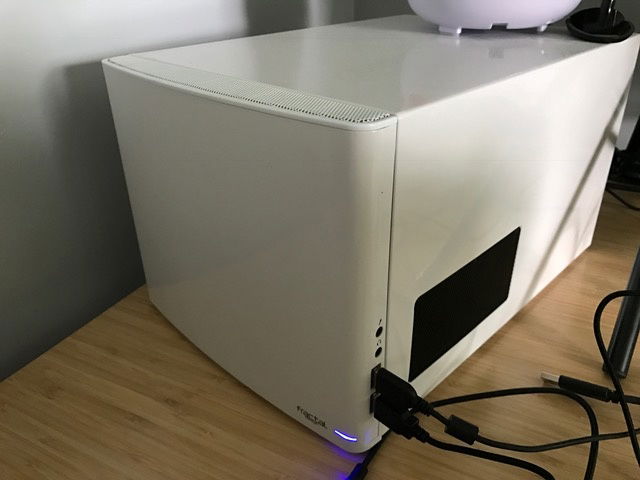My mitx build that has kept me company for the past few years.