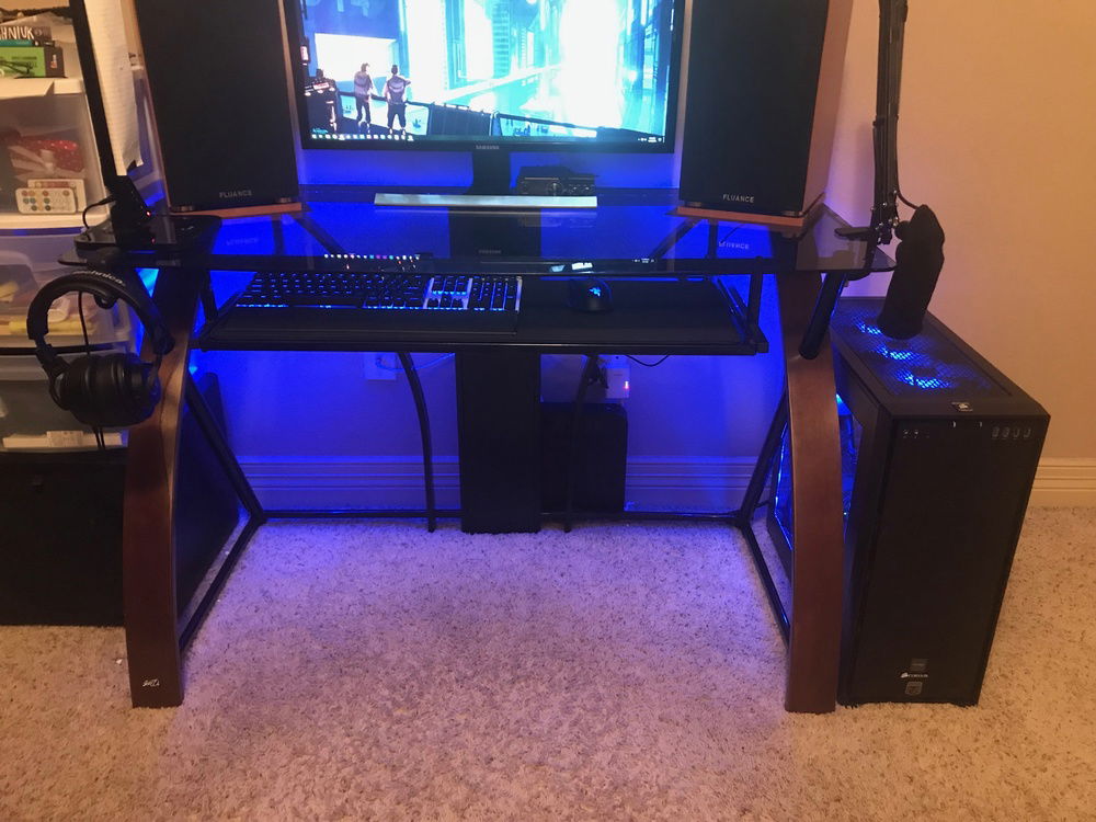 Setup colored blue now.