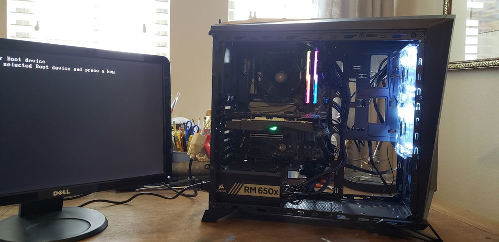 First boot
