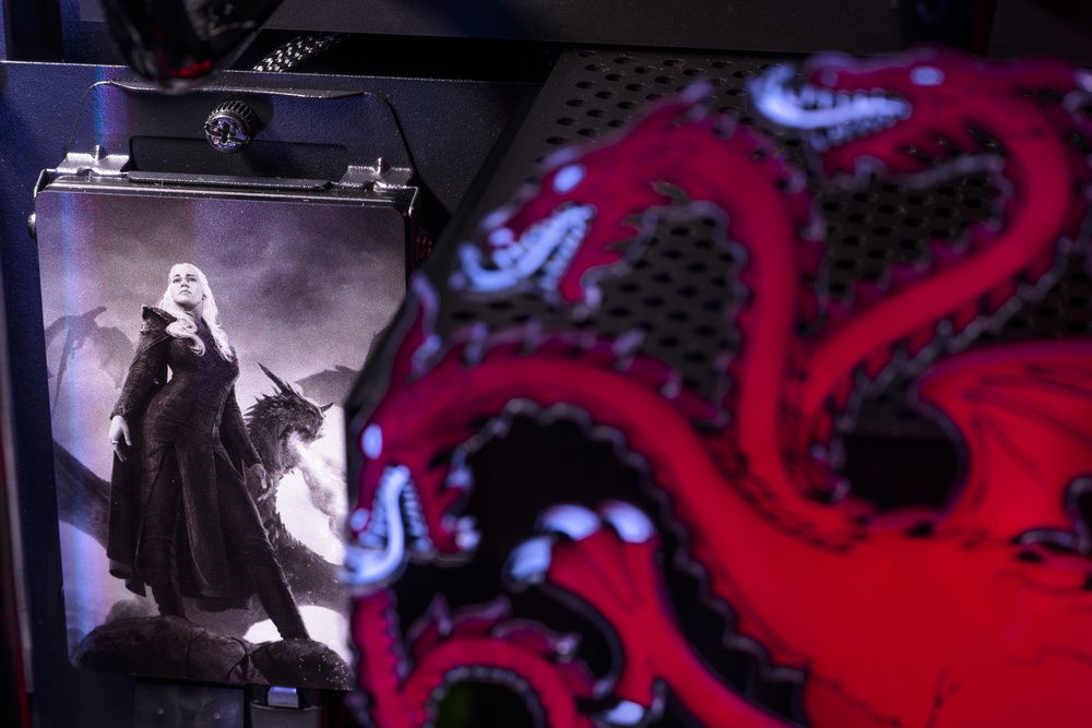 daenerys and her 3 dragons on 1 of the SSDs