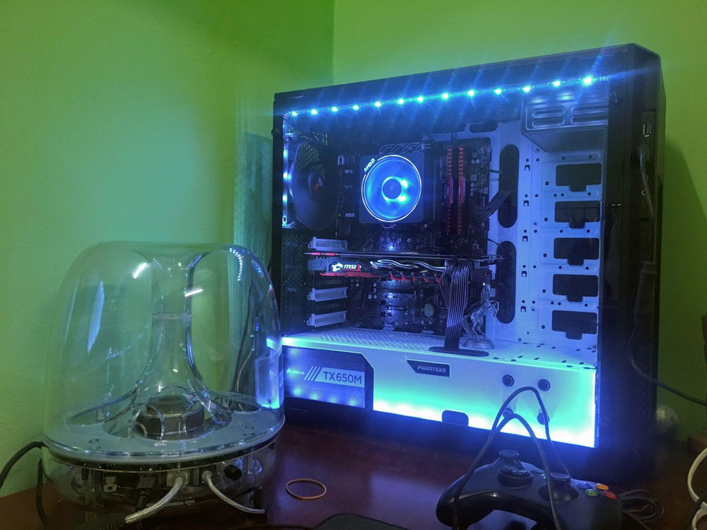 Completed Build with LED strip