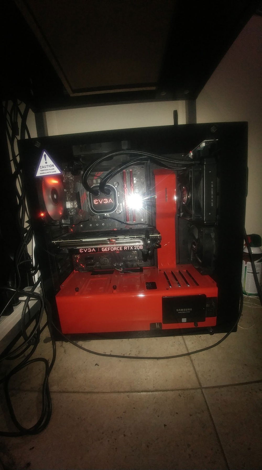 Tower under my desk.