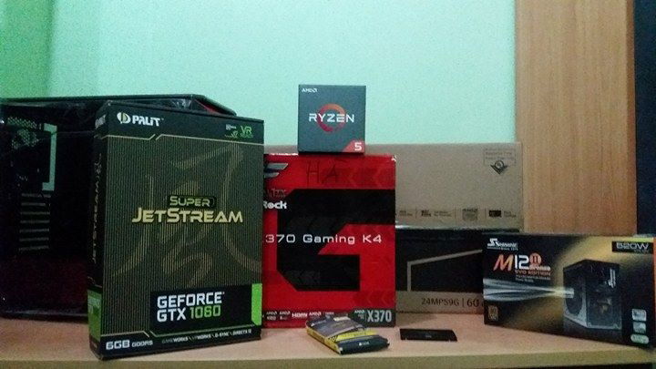 Components ready to be build