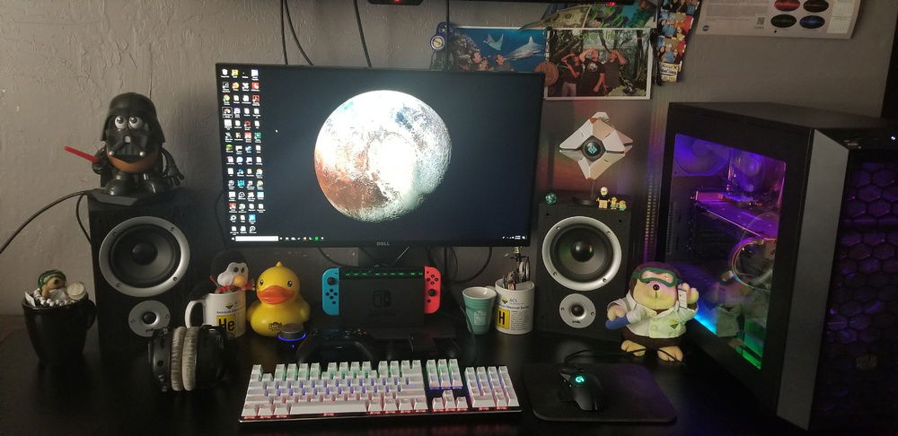 Current desk set up.
