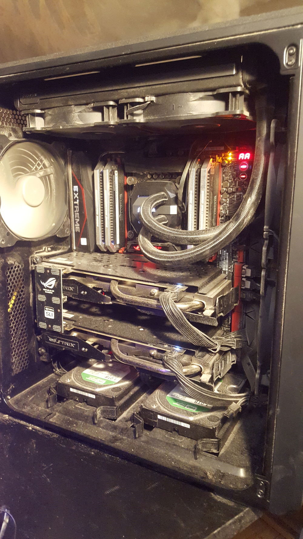 5 years old now, and dust to prove it