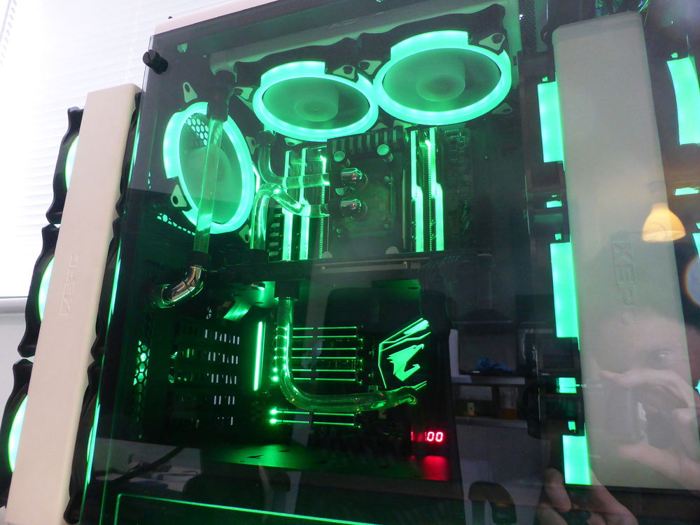 Previous tubing layout