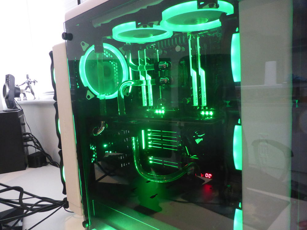 Previous tubing layout