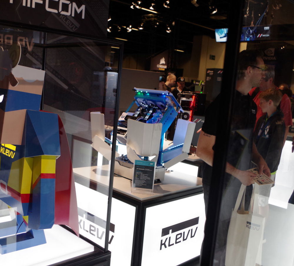 Pre Final Version of our build. Displayed at the KLEVV Booth @ Gamescom