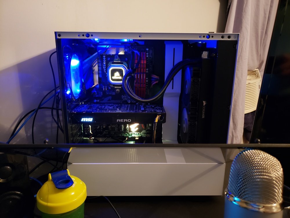 nzxt h500 water cooling