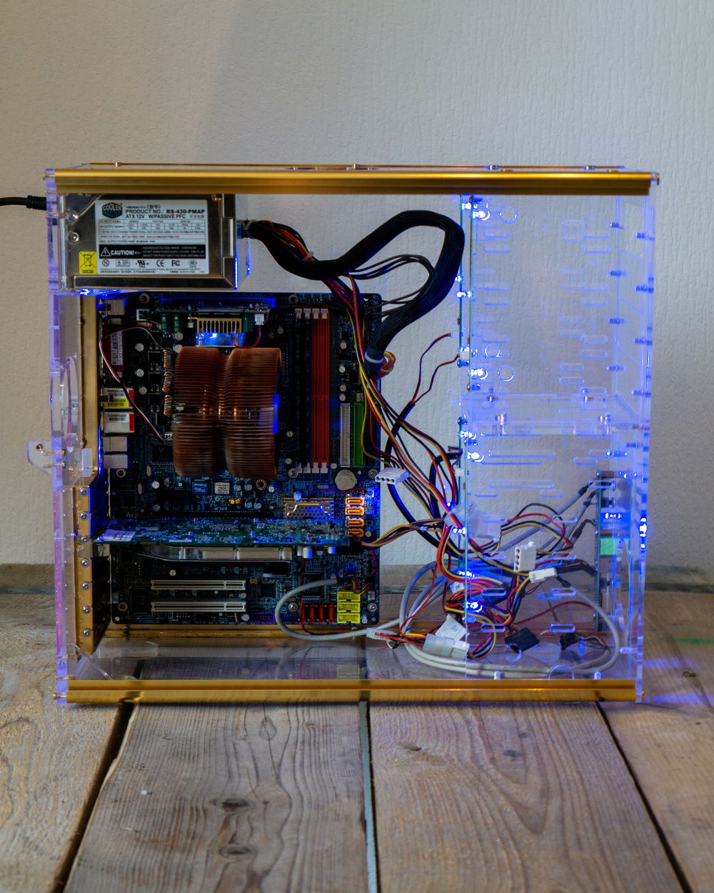 First components installed