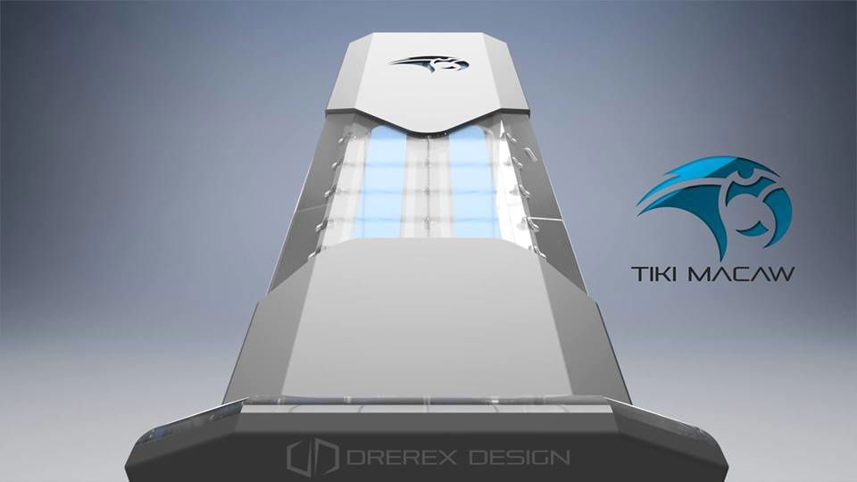 Rendering of the design in Autodesk Inventor.