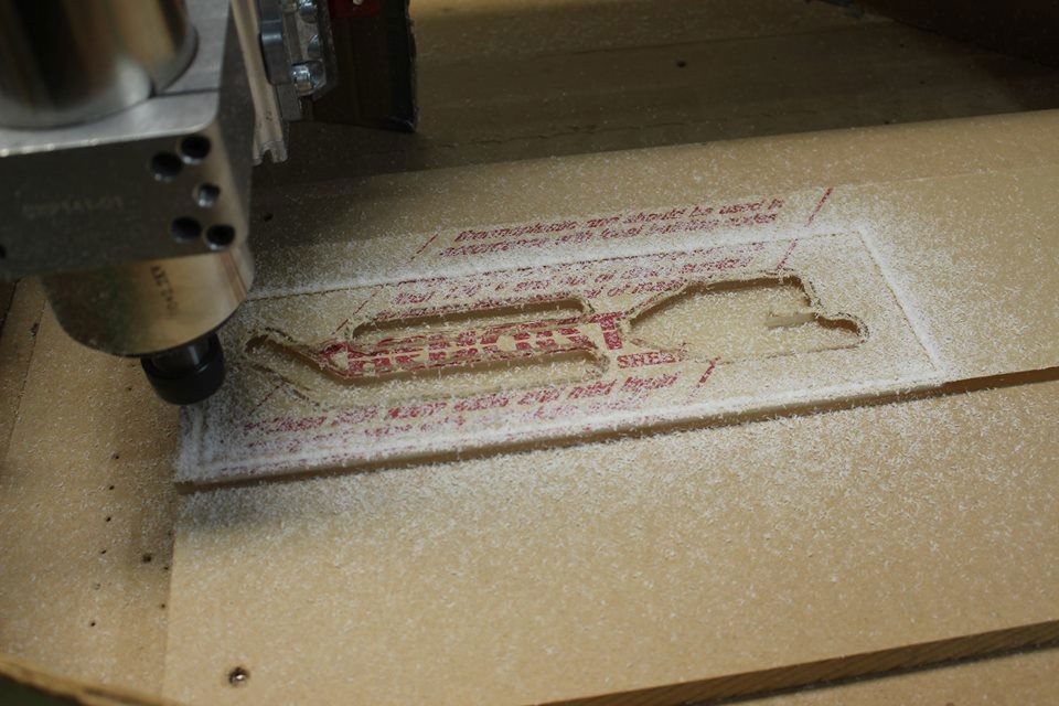 CNCing Front Distro Block