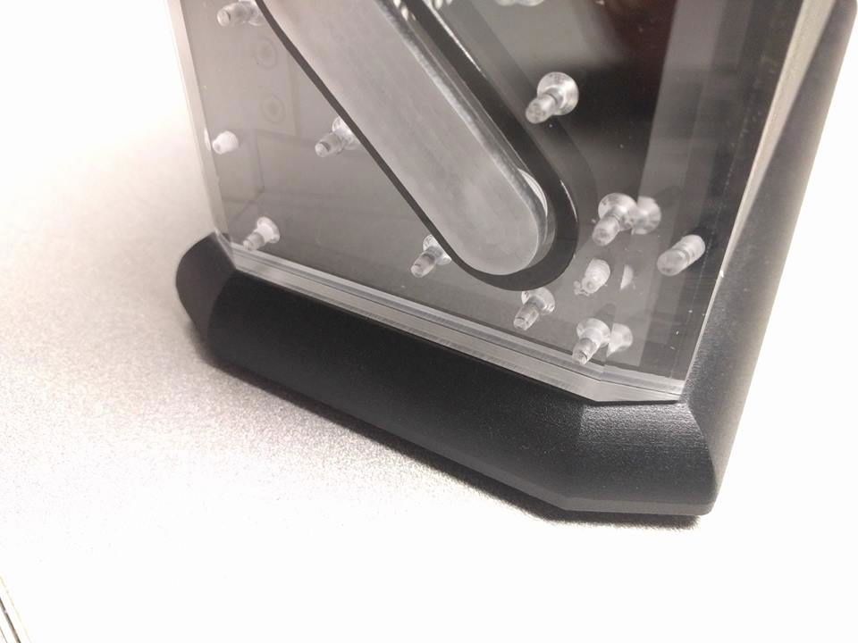 Front Distro Block mounted to case