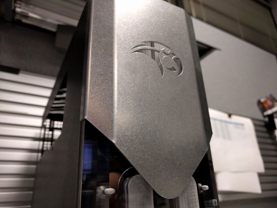 Front Sheet metals mounted to case