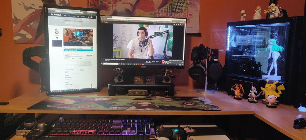 I rework my setup a a lot