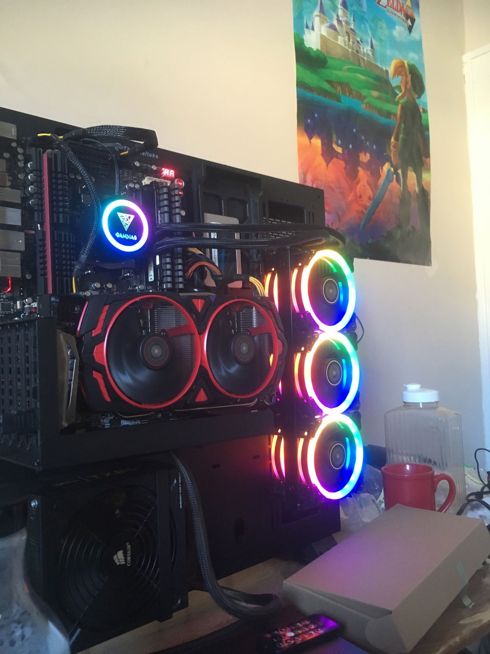 this is about the best i can do with what i have tho im not putting the glass on since i dont want it