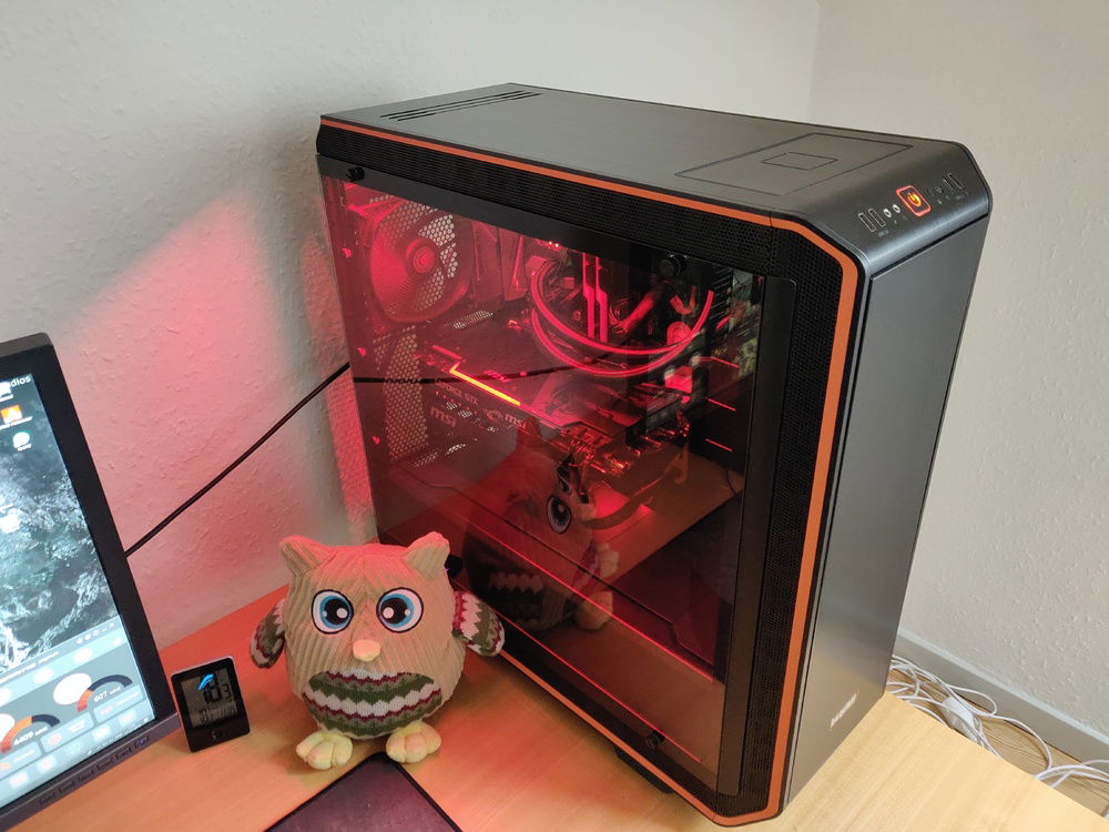 The Mascot is guarding the build :)