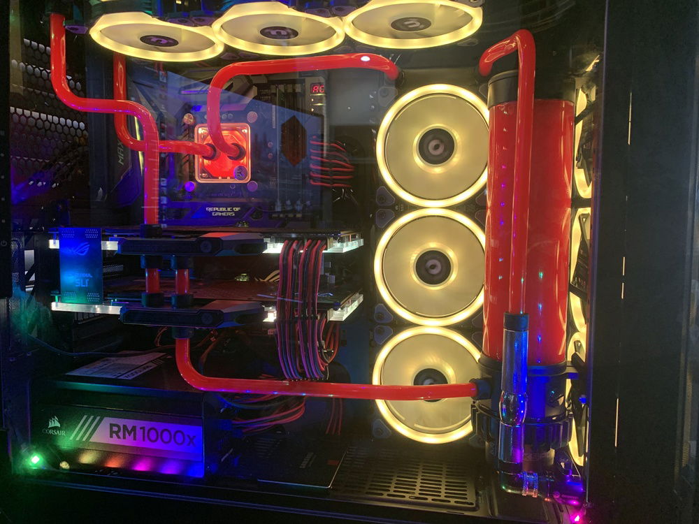 Picture inside the case