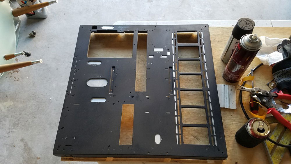 Going to fill in these holes with something, and then get this thing vinyl wrapped.