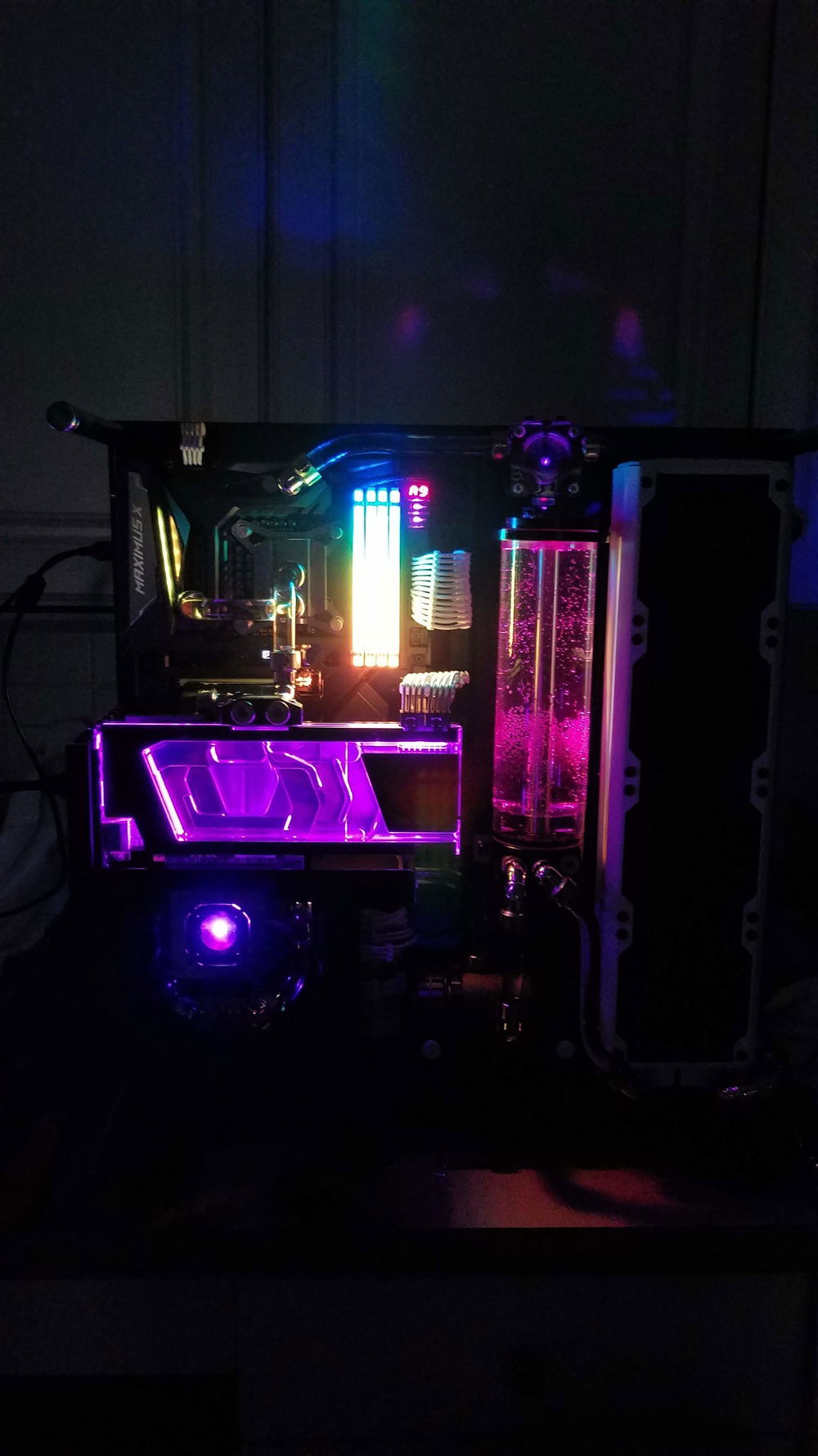 It Boots!!! Of course I tested for leaks for days first. Now to install windows, and play with the lighting.