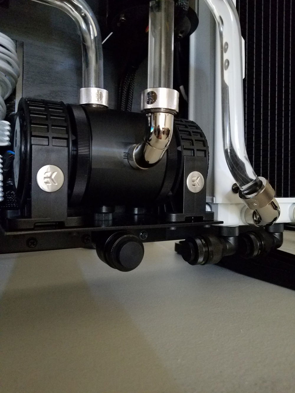 3 Drain Valves installed