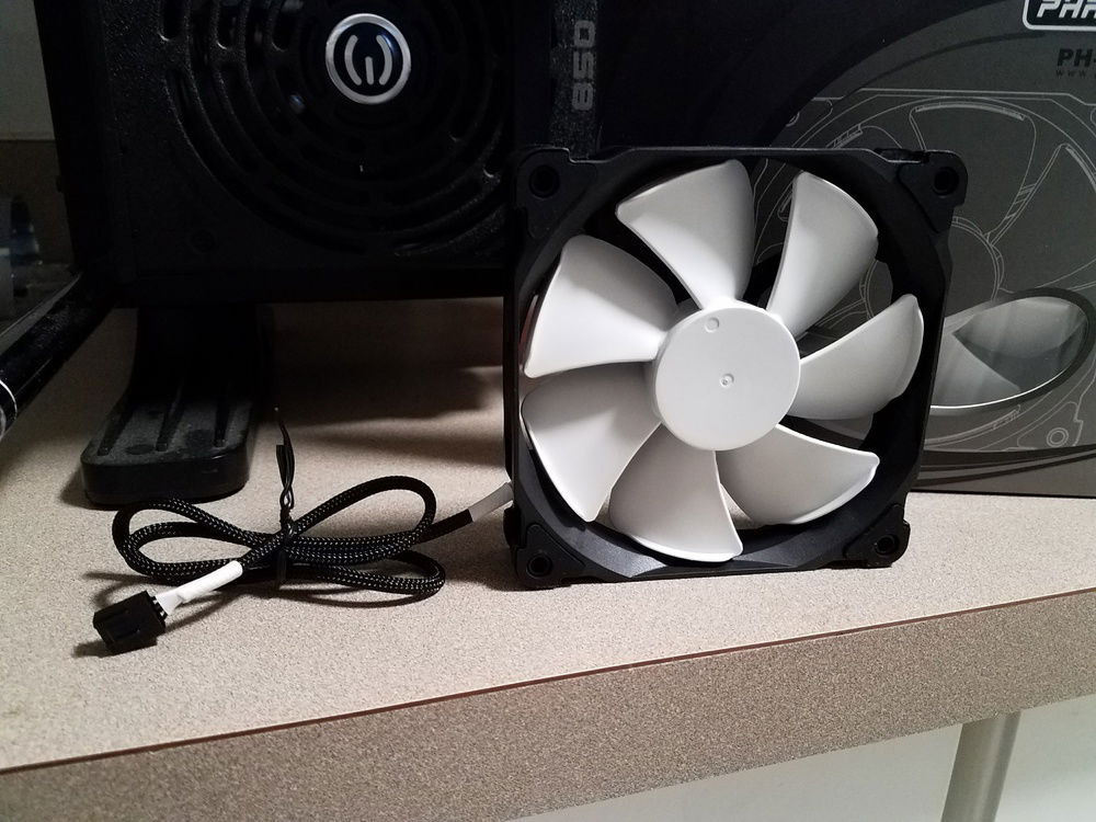 Had the fan cables sleeved by Performance PCs when I placed my order. Came out nice.
