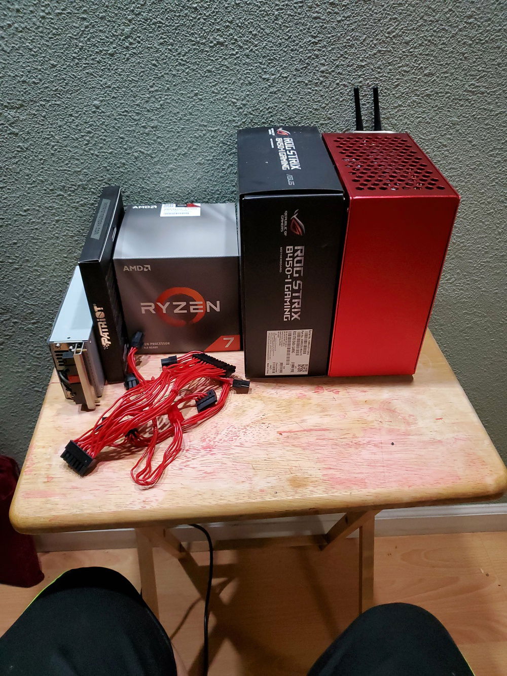 Gathering the new parts