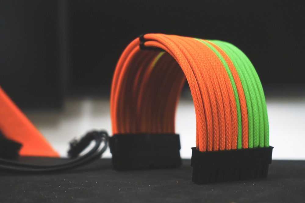 First attempt at my own sleeved cables