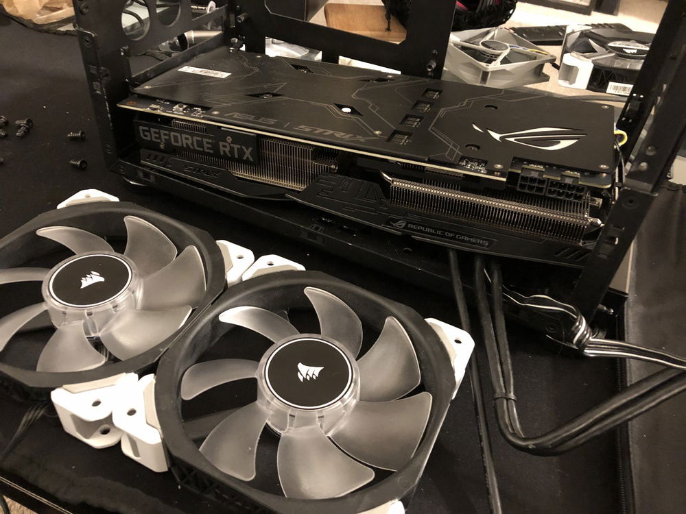 In-progress 2: testing GPU fitment