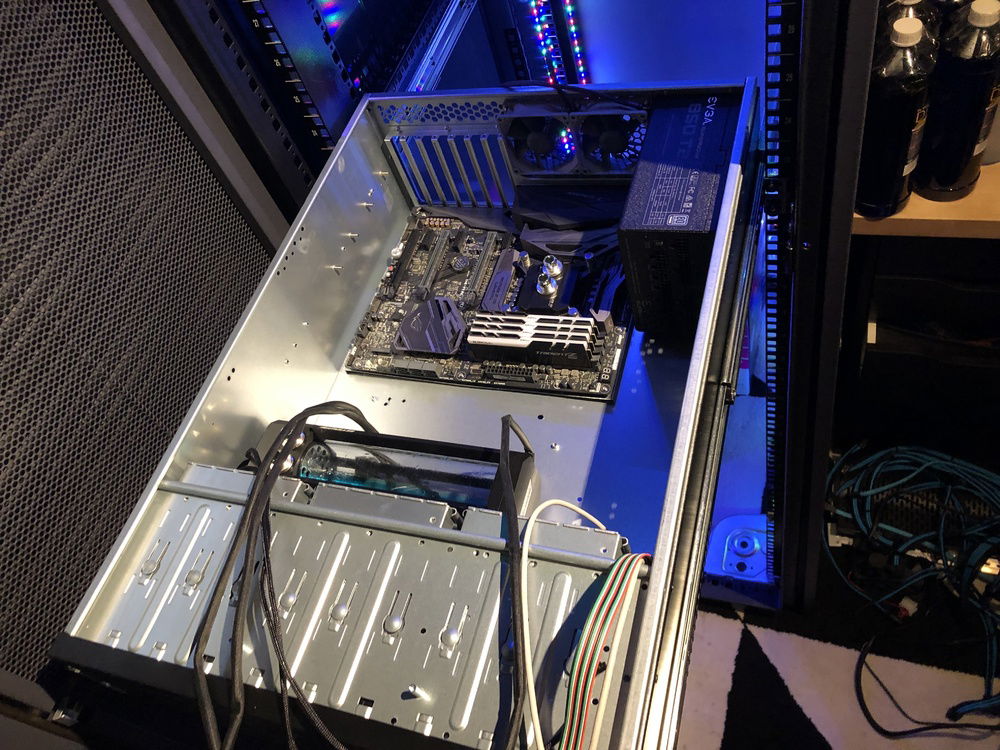 Sliding into the Rack