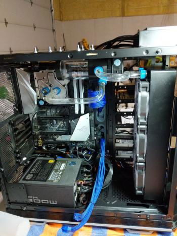 when i was building the rig