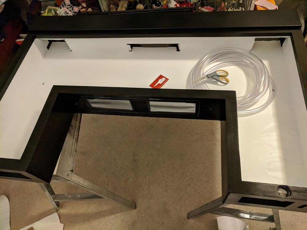 Carbon Fiber vinyl wrap applied!  It was extremely difficult to do as one solid piece and I wish I hadn't wasted my time and energy on that.