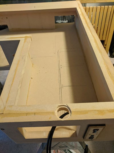 Better view of one of the radiator sketches.  This was very carefully measured before and during the drawing process.