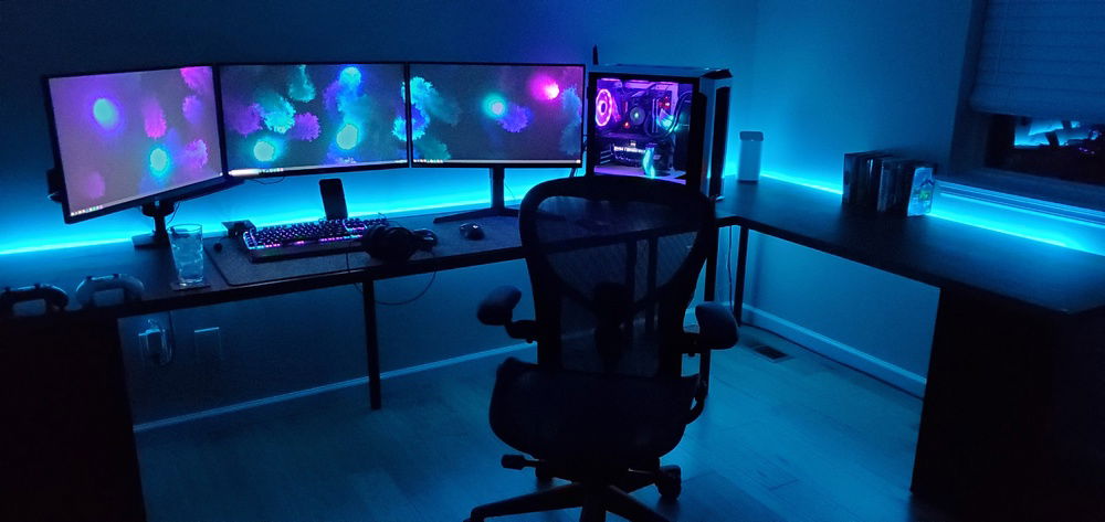 Wider view of my office/game room