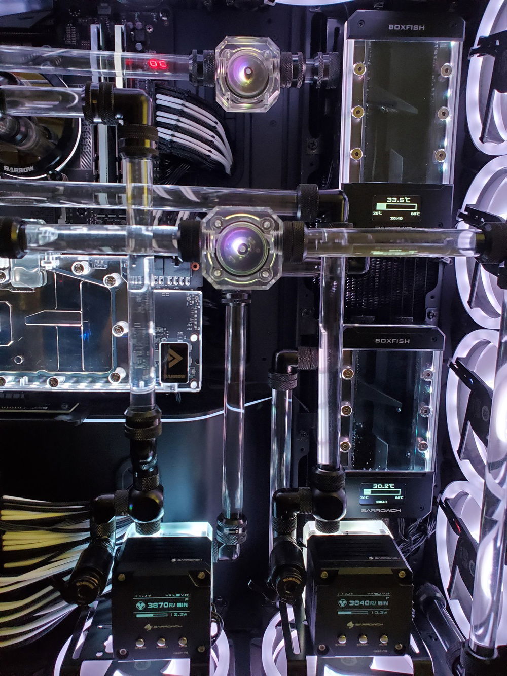 Reservoirs and pumps