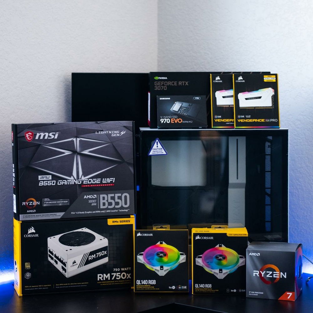 Gotta have the pre-build shot.