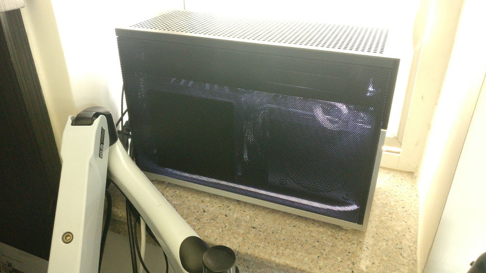 Sat on my windowsill above my desk, gets more fresh air than I do