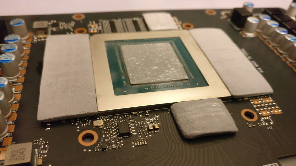 Replaced with Laird Tflex HD90000, amazing stuff, highly recommend