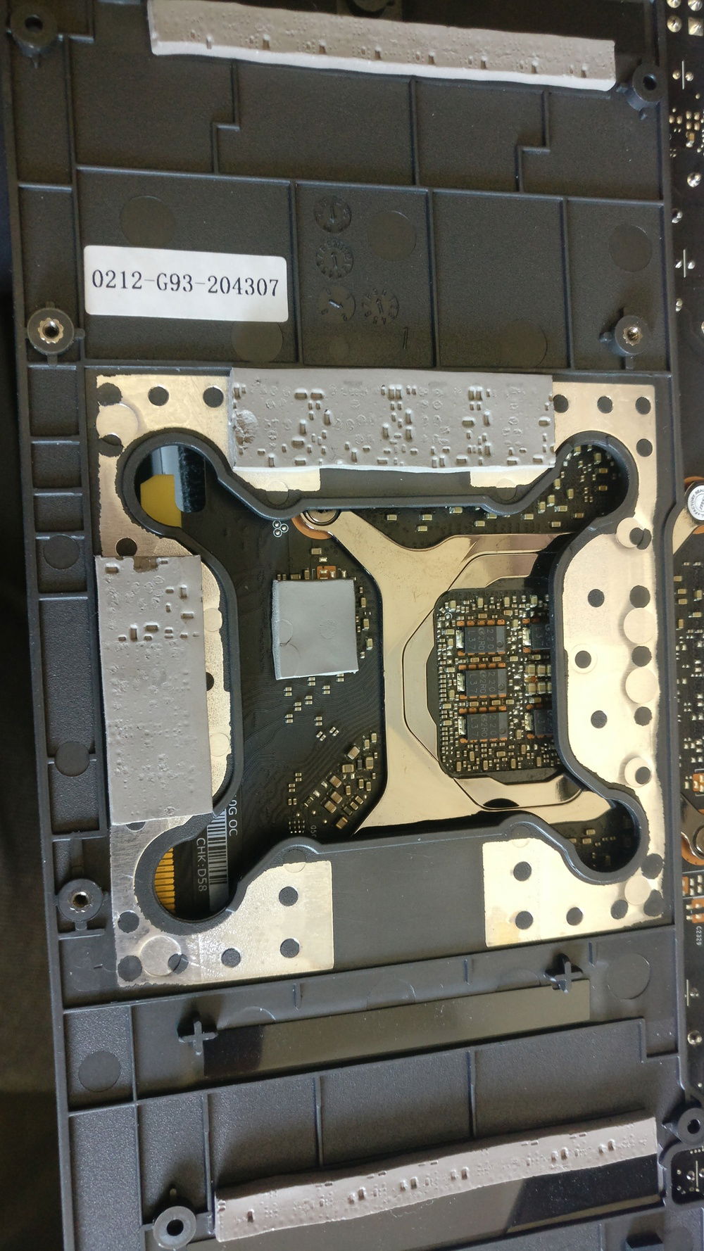 GPU thermals were not satisfactory, especially the GDDR6X frequently reaching 110c, removed backplate to find missing strip of thermal pad, thanks MSI