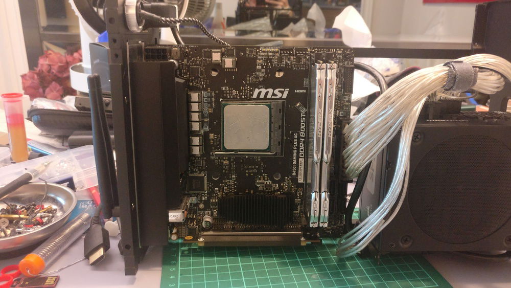 Covers the lower IO too making it look more cohesive than just the vinyl tape