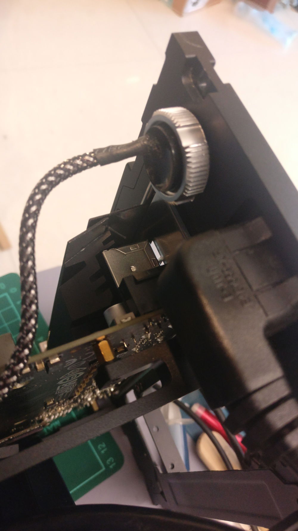 Forgot to mention the piezo switch I got to replace the scratchy stock Formd switch