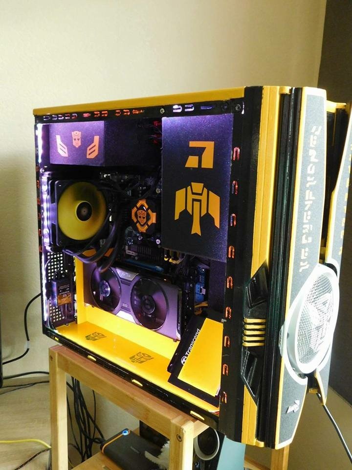 Bumble Bee V - Case Mod - 2016 » builds.gg